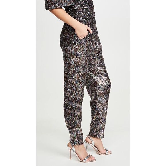 IORANE Confetti Sequin Trousers Multicolor - Picture 5 of 13